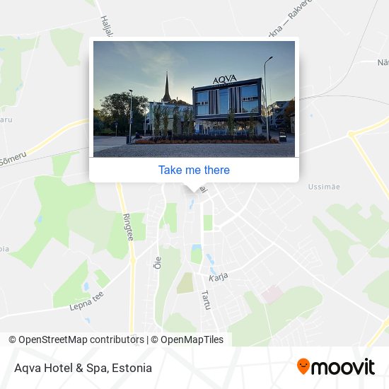 Aqva Hotel & Spa map
