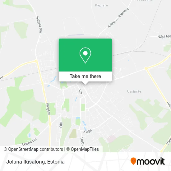 Jolana Ilusalong map