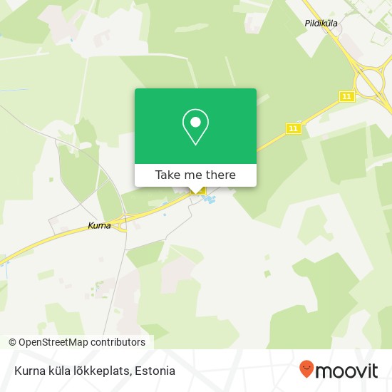 Карта Kurna küla lõkkeplats