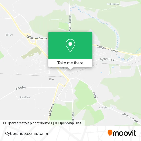 Карта Cybershop.ee