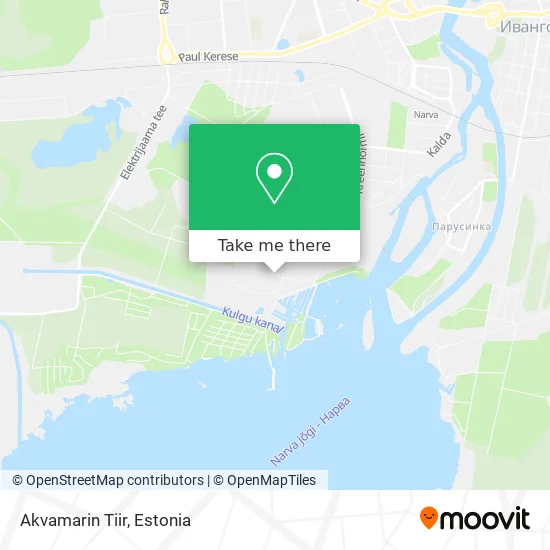 Карта Akvamarin Tiir