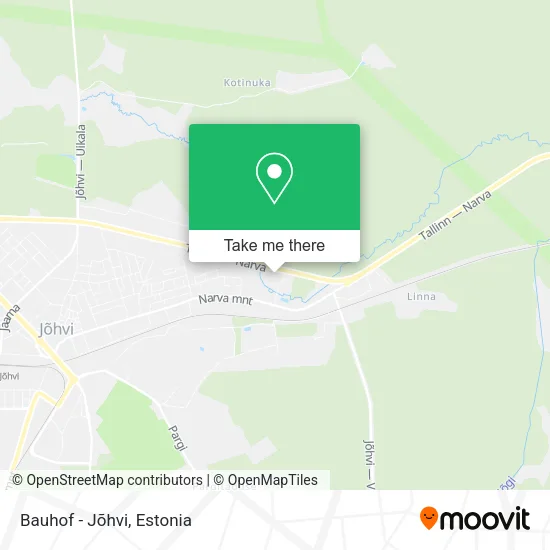 Bauhof - Jõhvi map