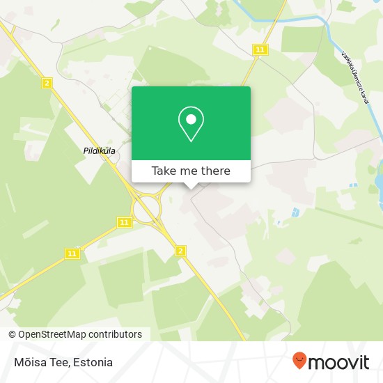 Mõisa Tee map