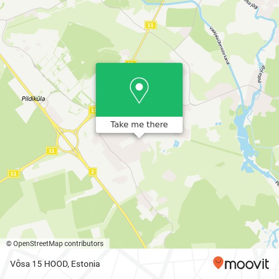 Vōsa 15 HOOD map