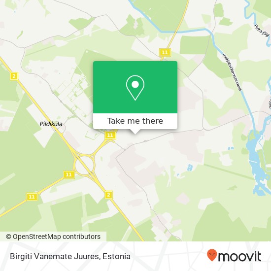 Birgiti Vanemate Juures map