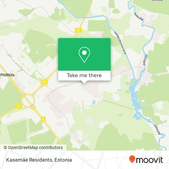 Kasemäe Residents map