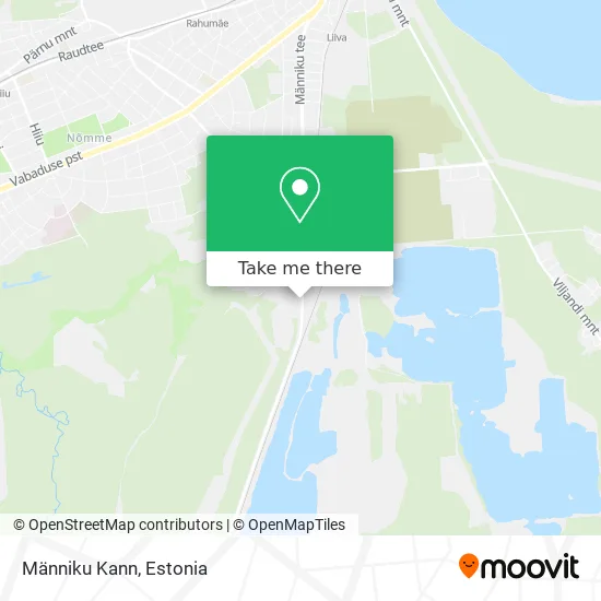 Карта Männiku Kann