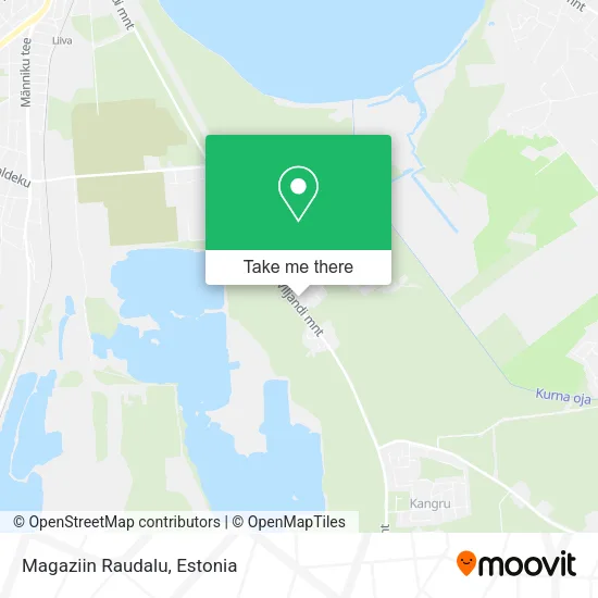 Magaziin Raudalu map