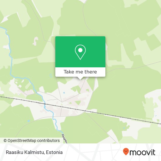 Raasiku Kalmistu map