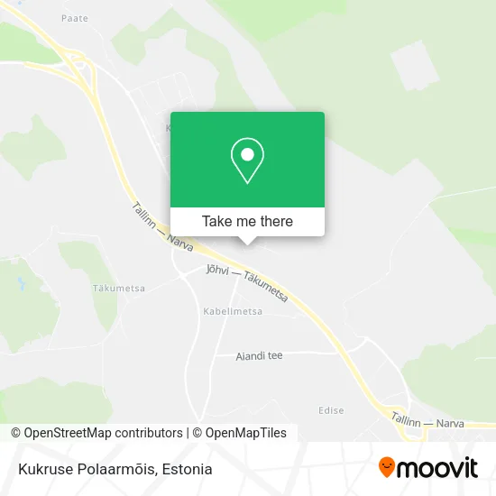 Карта Kukruse Polaarmõis