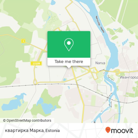 квартирка Марка map