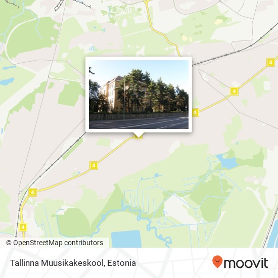 Tallinna Muusikakeskool map