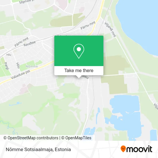 Nõmme Sotsiaalmaja map