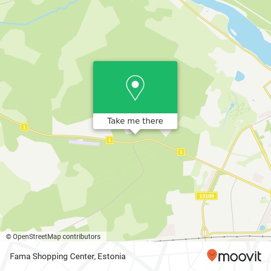 Карта Fama Shopping Center