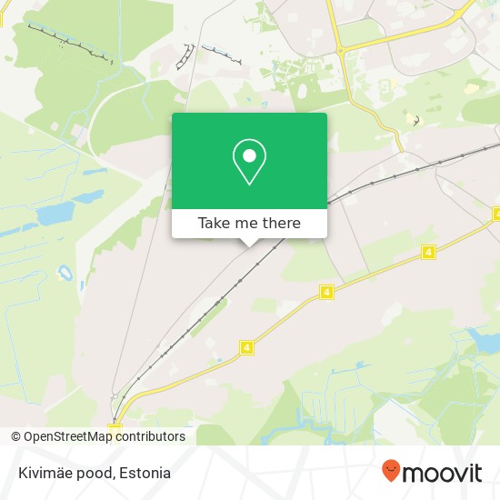 Kivimäe pood map