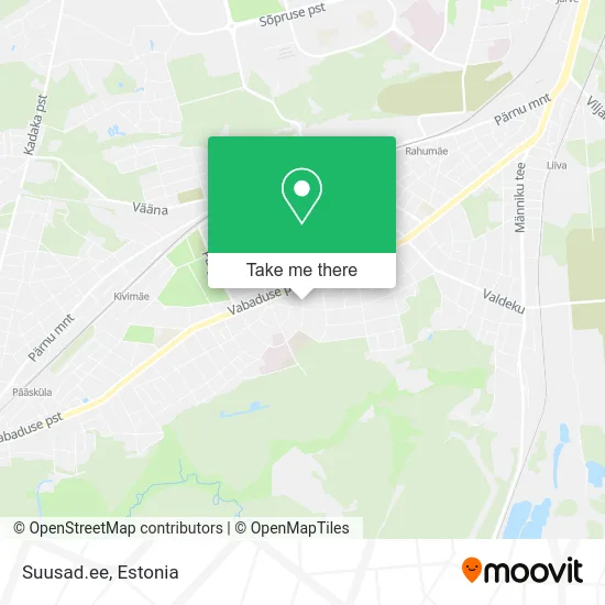 Карта Suusad.ee