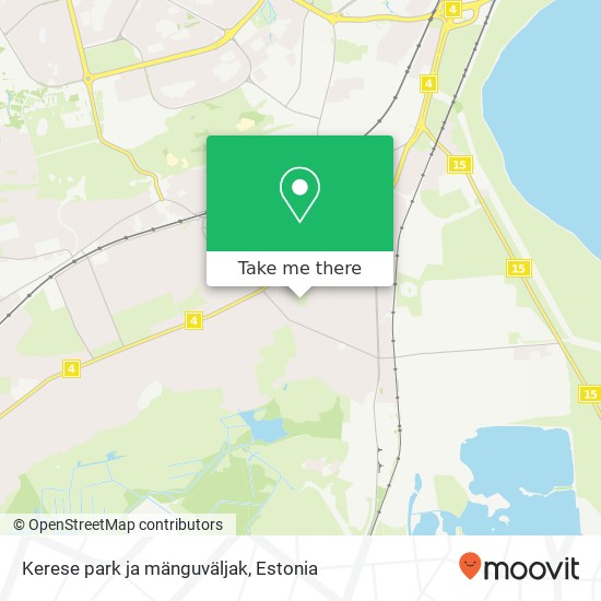 Kerese park ja mänguväljak map