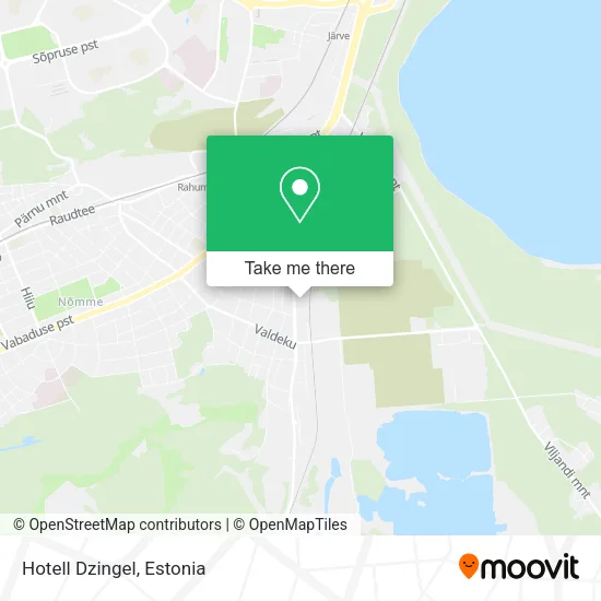 Карта Hotell Dzingel
