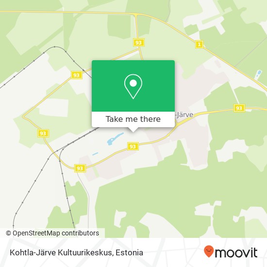 Kohtla-Järve Kultuurikeskus map