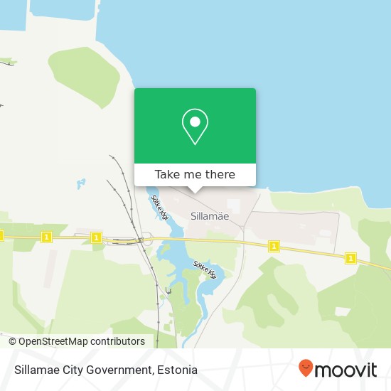 Карта Sillamae City Government