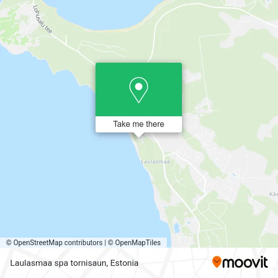 Карта Laulasmaa spa tornisaun