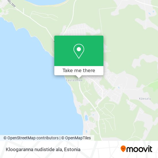 Kloogaranna nudistide ala map