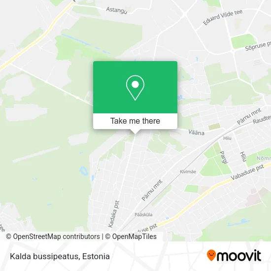 Kalda bussipeatus map