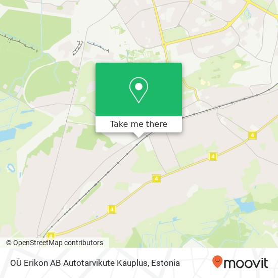 OÜ Erikon AB Autotarvikute Kauplus map