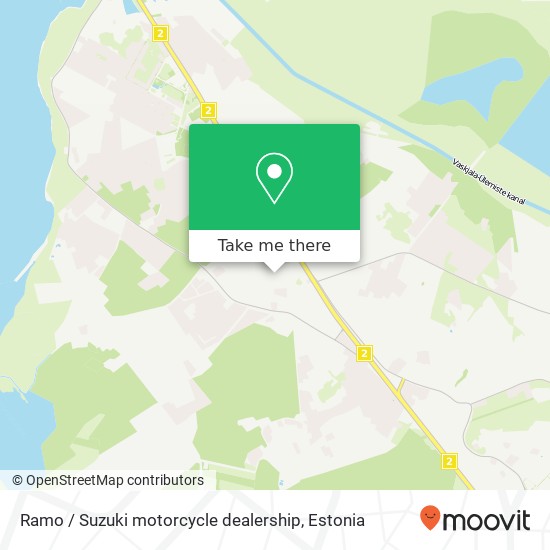 Ramo / Suzuki motorcycle dealership map