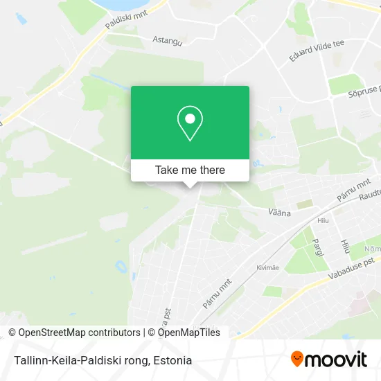 Карта Tallinn-Keila-Paldiski rong
