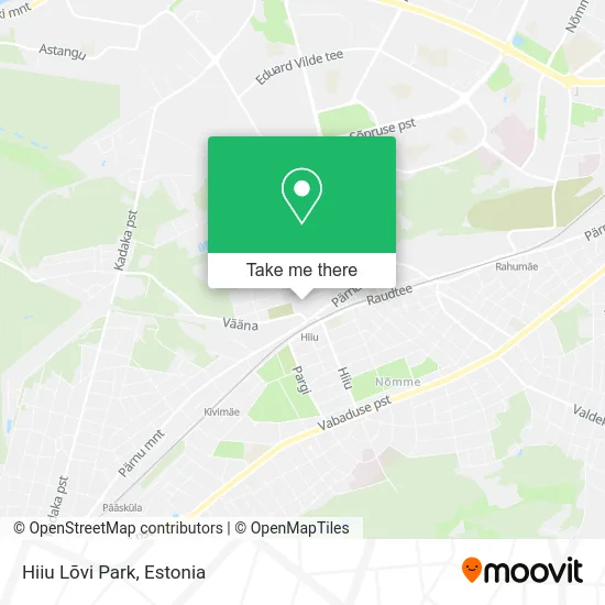 Карта Hiiu Lõvi Park