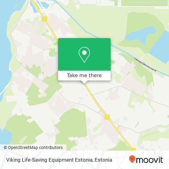 Viking Life-Saving Equipment Estonia map