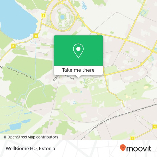 Карта WellBiome HQ