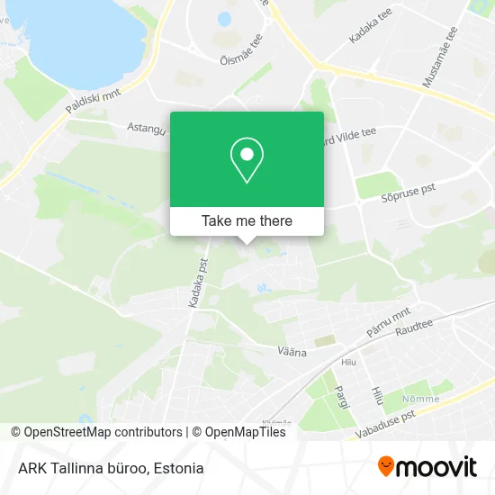 ARK Tallinna büroo map