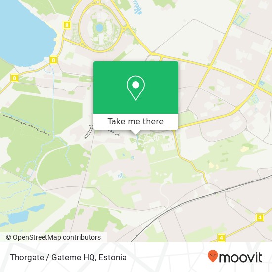 Thorgate / Gateme HQ map
