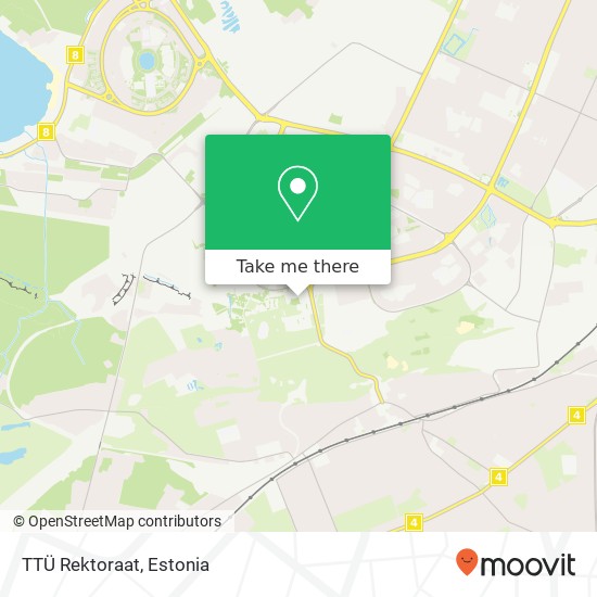 TTÜ Rektoraat map