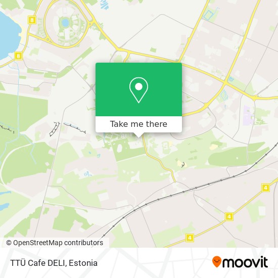 Карта TTÜ Cafe DELI