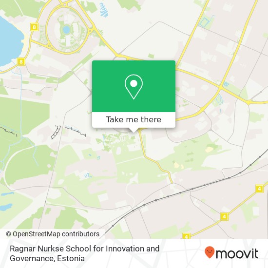 Карта Ragnar Nurkse School for Innovation and Governance