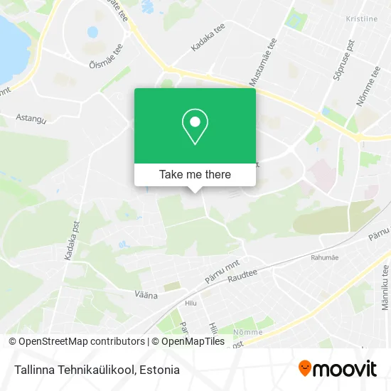 Tallinna Tehnikaülikool map