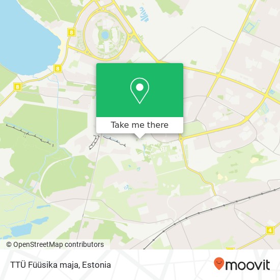 TTÜ Füüsika maja map