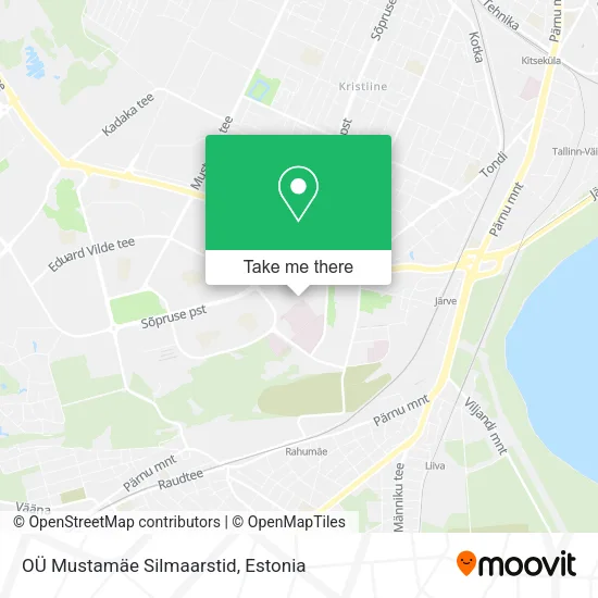 Карта OÜ Mustamäe Silmaarstid