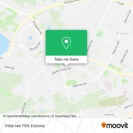 Карта Vilde tee 104