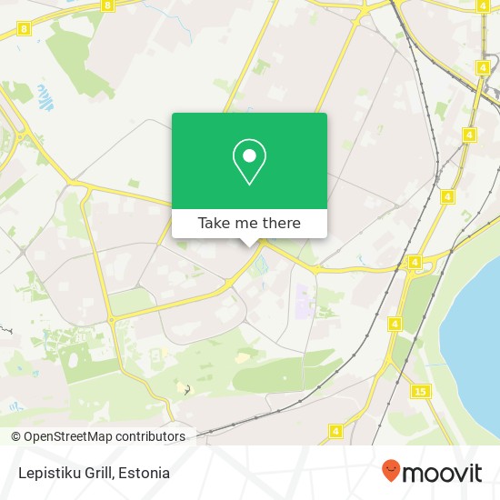 Lepistiku Grill map