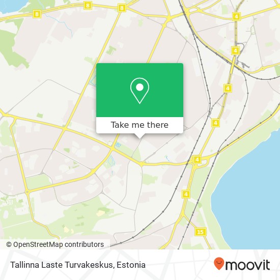 Tallinna Laste Turvakeskus map