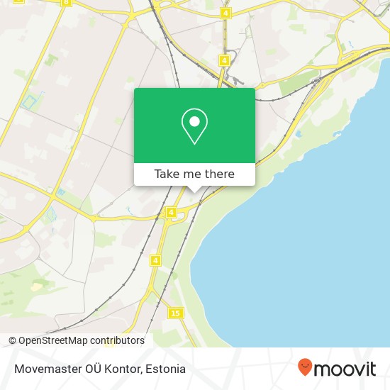 Карта Movemaster OÜ Kontor