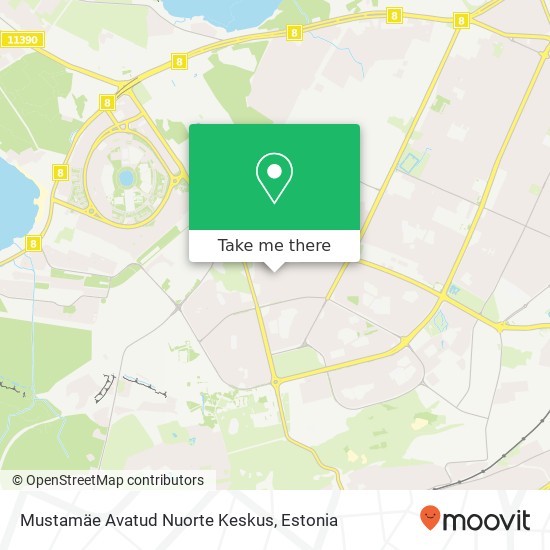 Mustamäe Avatud Nuorte Keskus map