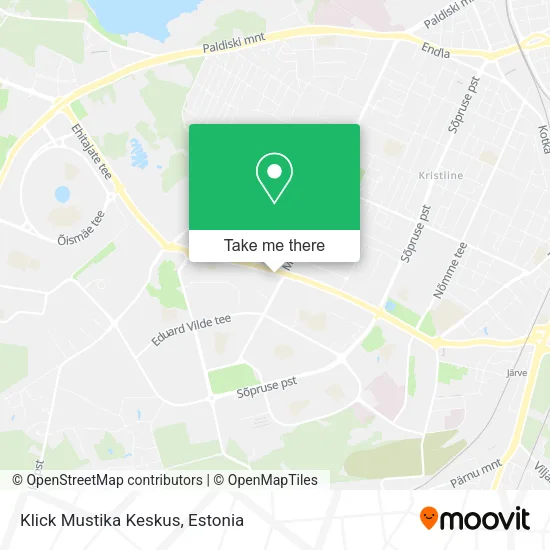 Klick Mustika Keskus map