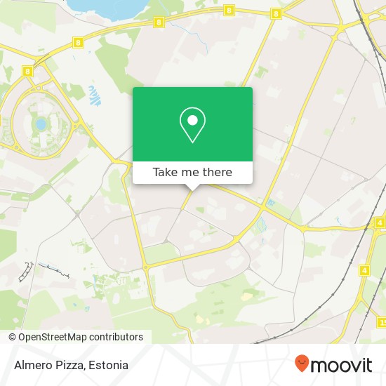 Карта Almero Pizza