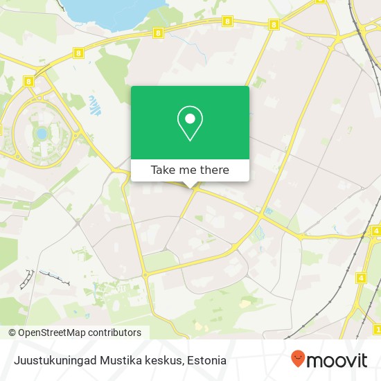 Juustukuningad Mustika keskus map