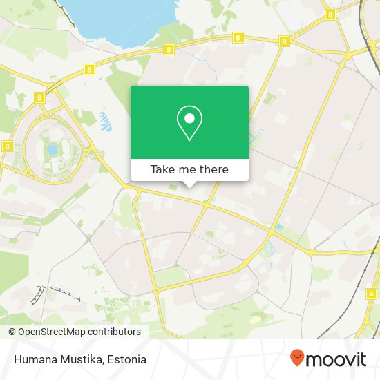 Humana Mustika map